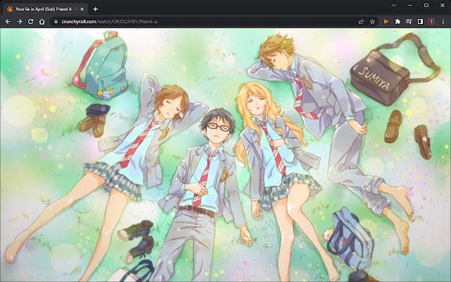 Improve Crunchyroll  from Chrome web store to be run with OffiDocs Chromium online