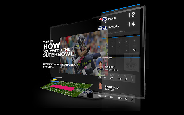 InAir Super Bowl 2015  from Chrome web store to be run with OffiDocs Chromium online