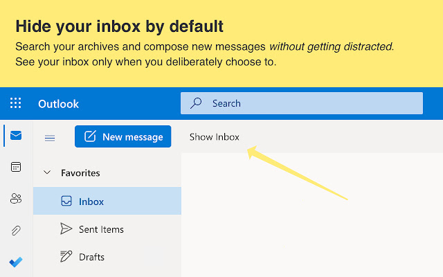 Inbox When Ready for Outlook™  from Chrome web store to be run with OffiDocs Chromium online