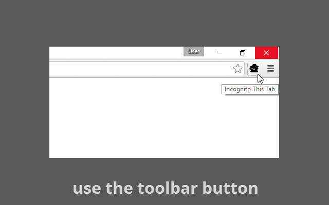 Incognito This Tab  from Chrome web store to be run with OffiDocs Chromium online