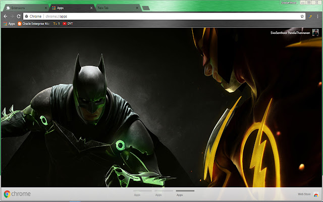 Injustice Batman vs Flash Super Heroes  from Chrome web store to be run with OffiDocs Chromium online