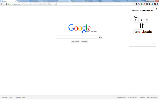 Internet Time Converter  from Chrome web store to be run with OffiDocs Chromium online