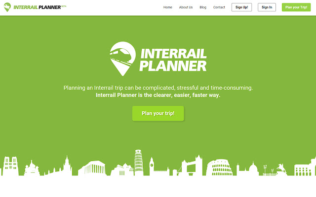 Interrail Planner  from Chrome web store to be run with OffiDocs Chromium online