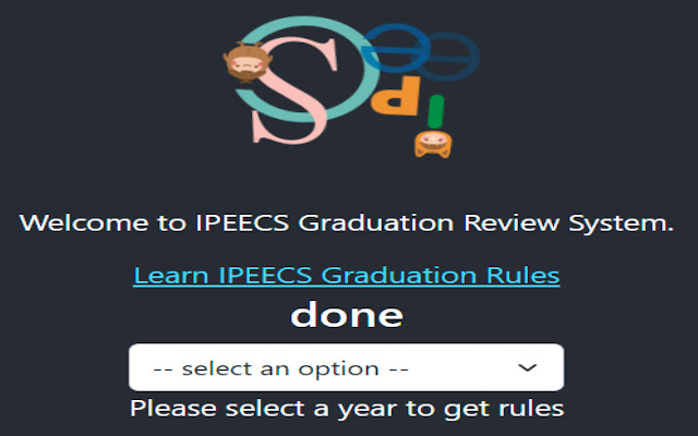 IPEECS Graduation Review Extension  from Chrome web store to be run with OffiDocs Chromium online