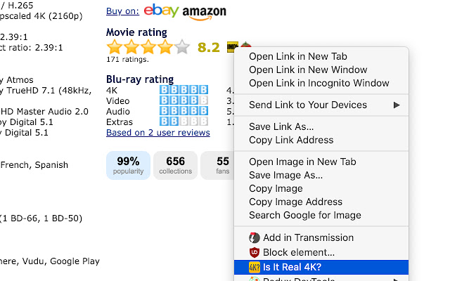 มันเป็น 4K จริงเหรอ? จาก Chrome เว็บสโตร์เพื่อใช้งานกับ OffiDocs Chromium ออนไลน์