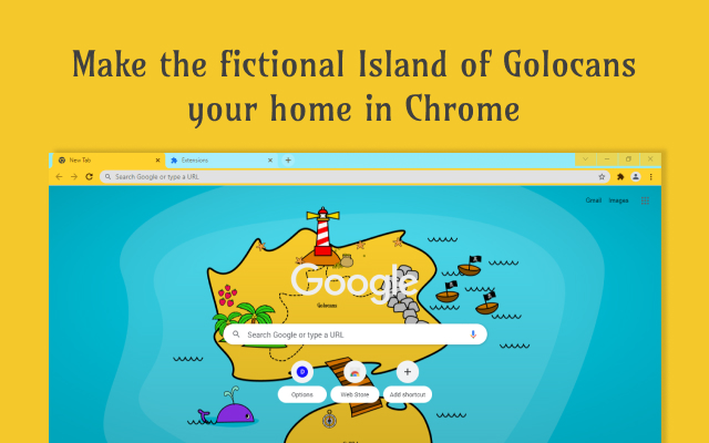 Island of Golocans  from Chrome web store to be run with OffiDocs Chromium online