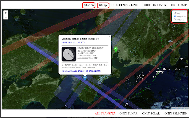 ISS.T.F GmapTool  from Chrome web store to be run with OffiDocs Chromium online