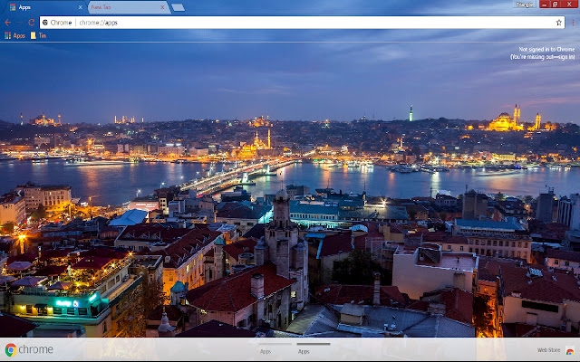 Istanbul City 1366*768  from Chrome web store to be run with OffiDocs Chromium online