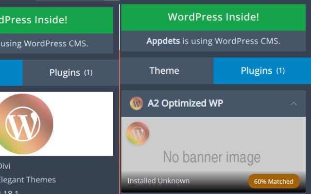 Is WP Detects WordPress theme and plugins  from Chrome web store to be run with OffiDocs Chromium online