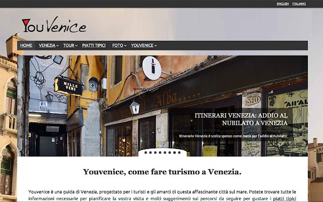 Itinerari Venezia Youvenice  from Chrome web store to be run with OffiDocs Chromium online