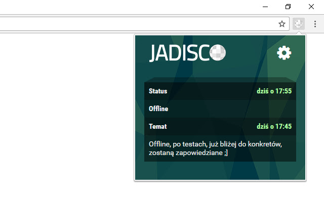 Jadisco.pl  from Chrome web store to be run with OffiDocs Chromium online