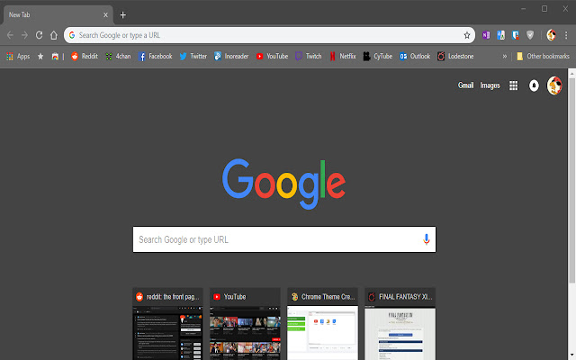 Jaibas Dark Theme  from Chrome web store to be run with OffiDocs Chromium online