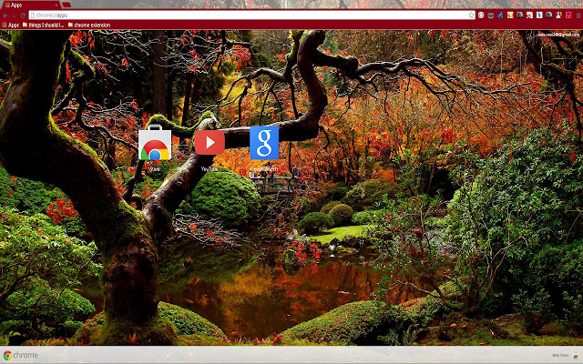 Japanese Garden  from Chrome web store to be run with OffiDocs Chromium online