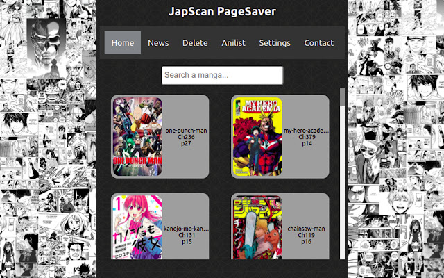 JapScan_PageSaver  from Chrome web store to be run with OffiDocs Chromium online