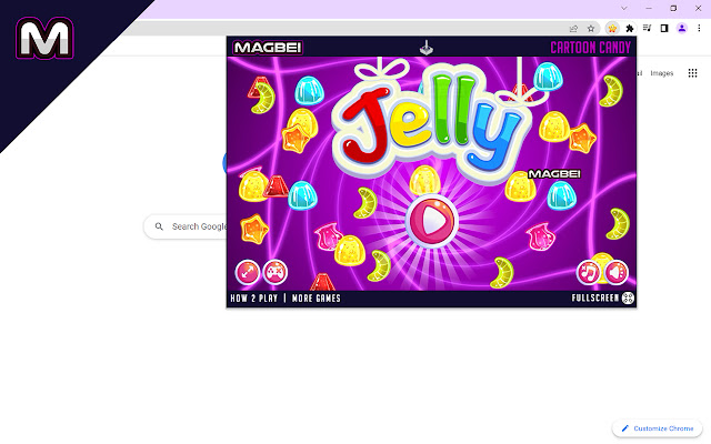 Jelly Match 3 Game Runs Offline  from Chrome web store to be run with OffiDocs Chromium online