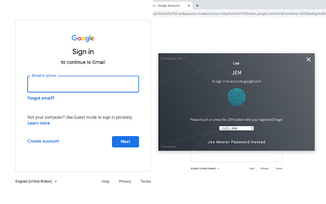 JEM Browser Connect  from Chrome web store to be run with OffiDocs Chromium online