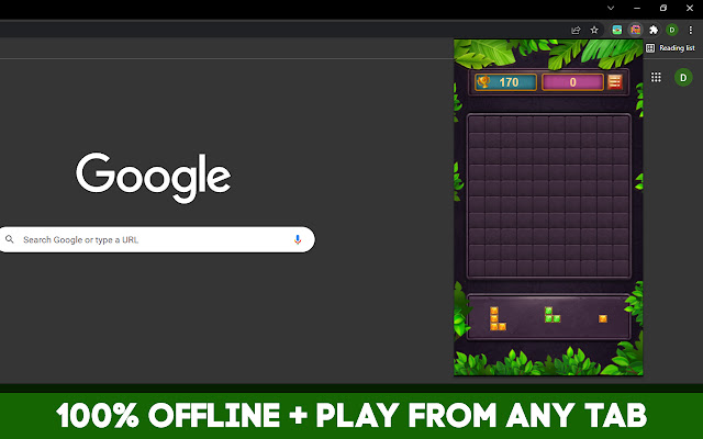 Jewel Block Puzzle Game  from Chrome web store to be run with OffiDocs Chromium online
