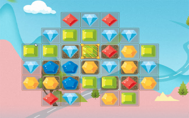 Jewels Match 3  from Chrome web store to be run with OffiDocs Chromium online