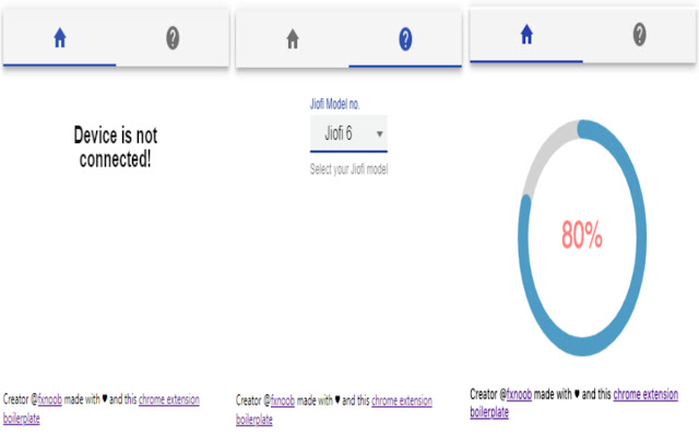 JioFi extension  from Chrome web store to be run with OffiDocs Chromium online