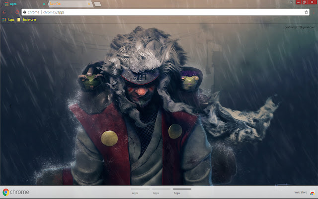 Jiraiya Naruto  from Chrome web store to be run with OffiDocs Chromium online