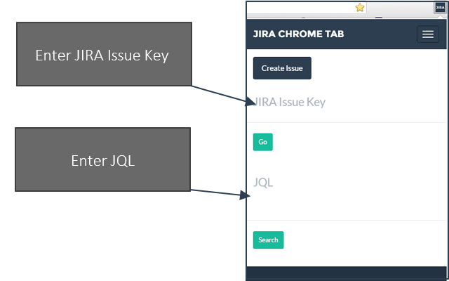 JIRA Quick Access  from Chrome web store to be run with OffiDocs Chromium online