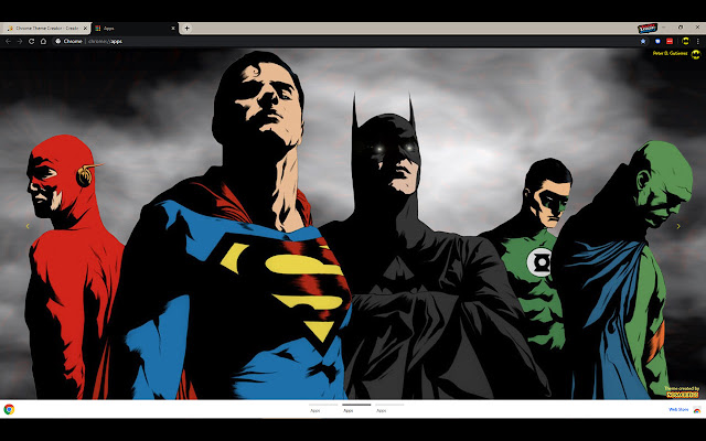 JLA: Dark Days  from Chrome web store to be run with OffiDocs Chromium online