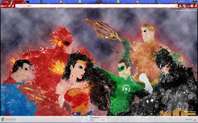 JLA Splatter Art 1600px  from Chrome web store to be run with OffiDocs Chromium online