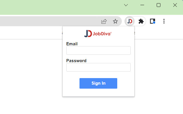 JobDiva Chrome Extension  from Chrome web store to be run with OffiDocs Chromium online