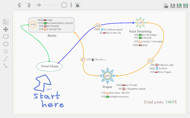 JoCalc: The Journey Calculator  from Chrome web store to be run with OffiDocs Chromium online