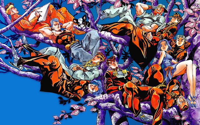 Jojos Bizarre Adventure Theme  from Chrome web store to be run with OffiDocs Chromium online