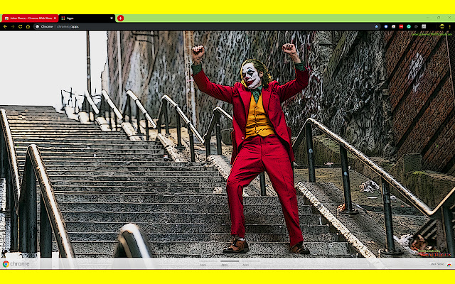 Joker Dance  from Chrome web store to be run with OffiDocs Chromium online