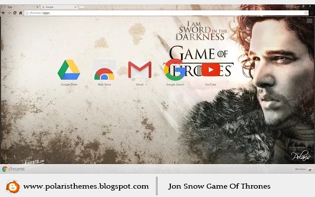 Jon Snow Game Of Thrones  from Chrome web store to be run with OffiDocs Chromium online