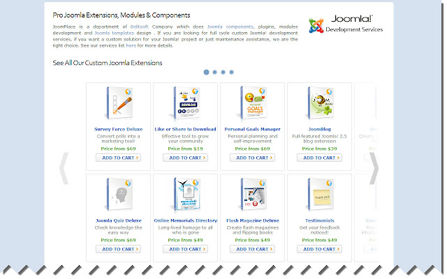 JoomPlace  from Chrome web store to be run with OffiDocs Chromium online