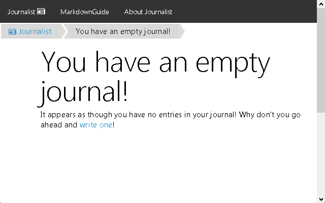 Journalist Local Journal  from Chrome web store to be run with OffiDocs Chromium online