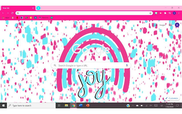 Joy Rainbow  from Chrome web store to be run with OffiDocs Chromium online