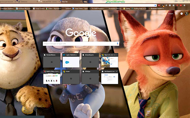 Judy and Nick Zootopia Disney  from Chrome web store to be run with OffiDocs Chromium online