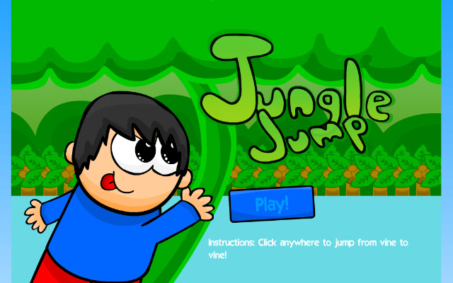 Jungle Jump  from Chrome web store to be run with OffiDocs Chromium online