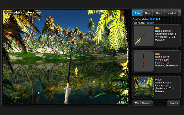 Jungle Lake  from Chrome web store to be run with OffiDocs Chromium online