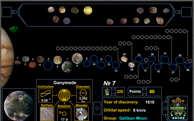 Jupiter Moons  from Chrome web store to be run with OffiDocs Chromium online