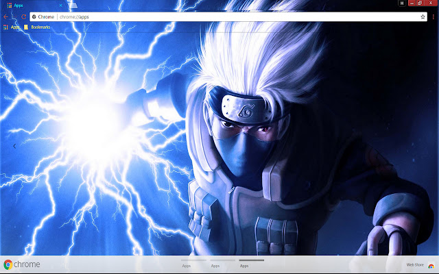 Kakashi Hatake Naruto Sharingan  from Chrome web store to be run with OffiDocs Chromium online