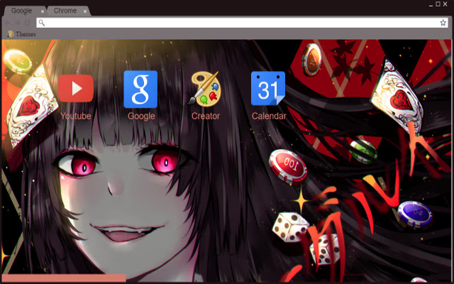 Kakegurui  from Chrome web store to be run with OffiDocs Chromium online