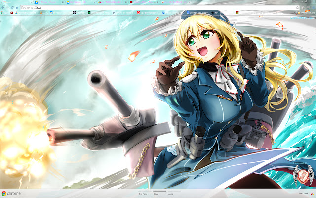 Kantai Theme 06 1366x768  from Chrome web store to be run with OffiDocs Chromium online