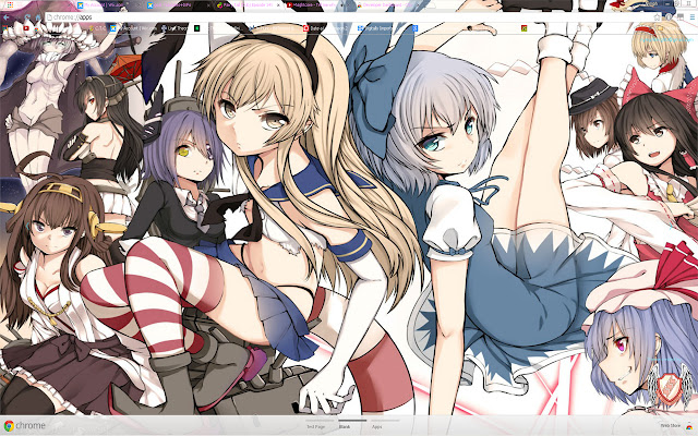 Kantai Theme 12 1600x900  from Chrome web store to be run with OffiDocs Chromium online