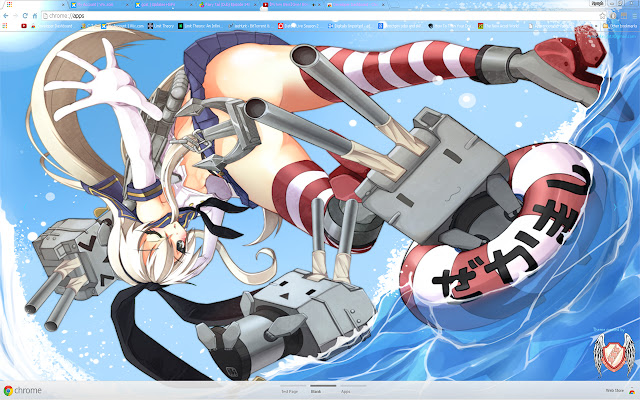 Kantai Theme 16 1600x900  from Chrome web store to be run with OffiDocs Chromium online