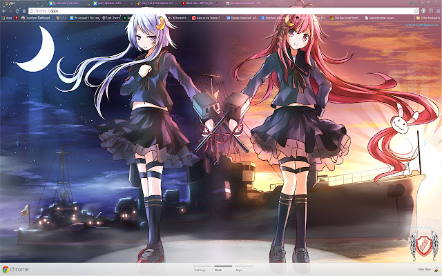 Kantai Theme 22 1600x900  from Chrome web store to be run with OffiDocs Chromium online