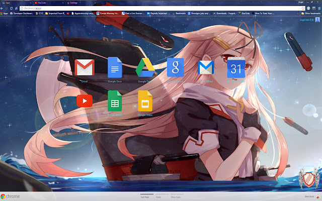 Kantai Theme 43 1920x1080  from Chrome web store to be run with OffiDocs Chromium online