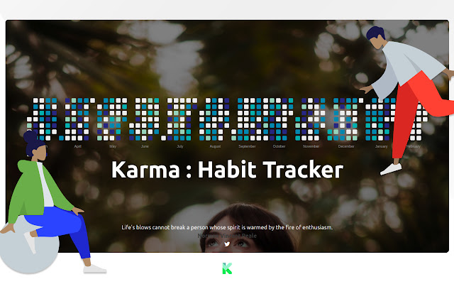 Karma  from Chrome web store to be run with OffiDocs Chromium online