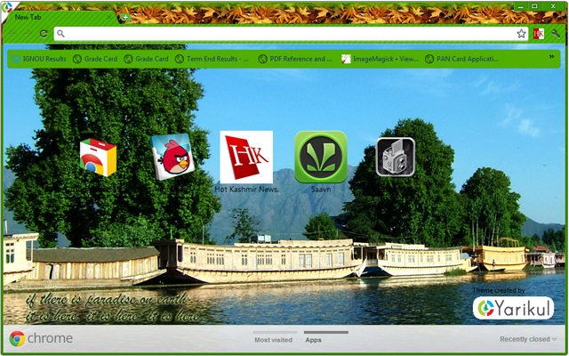 Kashmir  from Chrome web store to be run with OffiDocs Chromium online