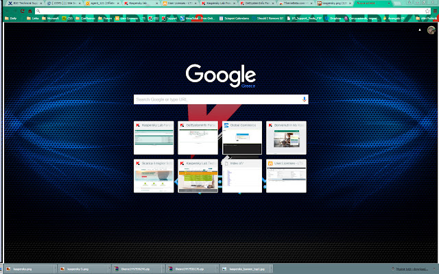 Kaspersky Google Chrome Theme  from Chrome web store to be run with OffiDocs Chromium online