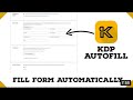 KDP Autofill  from Chrome web store to be run with OffiDocs Chromium online